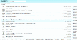 Bewertung von Narkive