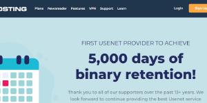 5000 Tage Aufbewahrung für Newshosting, Eweka Easynews und UsenetServer
