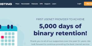 5000 Tage Aufbewahrung für Newshosting, Eweka Easynews und UsenetServer 5000 Tage Aufbewahrung für Newshosting, Eweka Easynews und UsenetServer