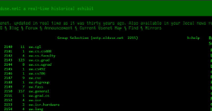 Wie das Usenet vor 30 Jahren aussah Wie das Usenet vor 30 Jahren aussah